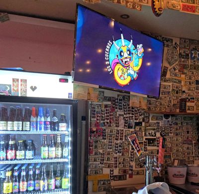 'The Three Horns' is a dive bar full of friendly locals in Old San Juan