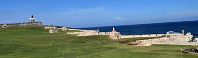 Castillo San Felipe del Morro served as an active U.S. military base during the two World Wars