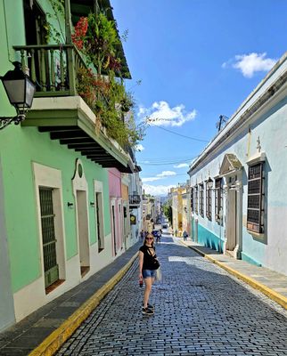 Barbara in Old San Juan