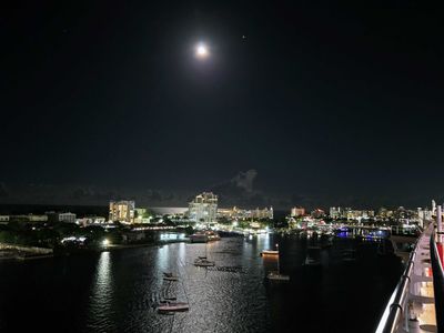 View of San Juan from the Resilient Lady docked at the Pan-American Pier