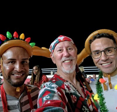 Bill won the pajama costume contest