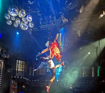 Acrobatics in Lola's Library