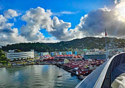Docked in Castries, St. Lucia