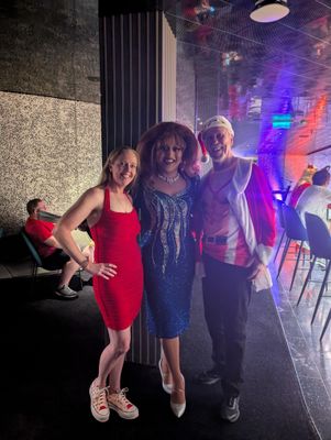 Red Night with 'the Diva' on the Resilient Lady