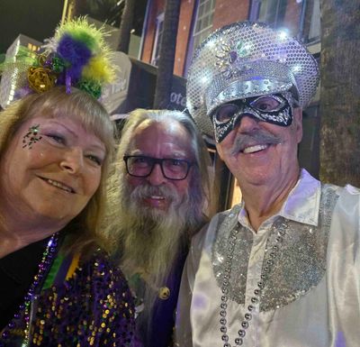 Debbie, Randy, and Bill at Muses Parade.jpg