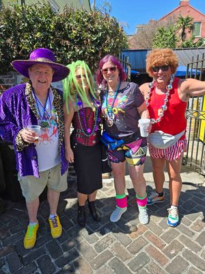 Rich, Teresa, Debbie, & Fran at Lafitte's Saturday.jpg