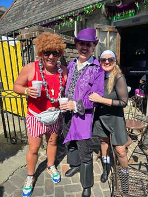 Fran, Bill, & Lisa on Sat AM Lafitte's Meetup.jpg