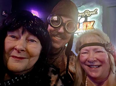 Linda, Bill, Kathleen at KDW Party.jpg