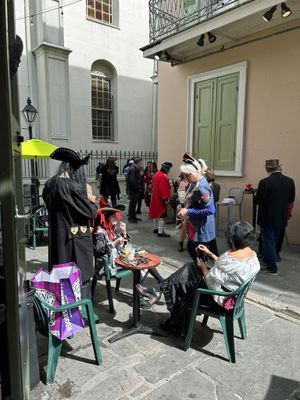 Sunday morning at Pirate's Alley.jpg