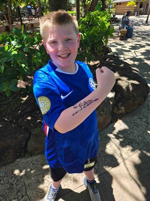 Hawaiian Tattoo at Polynesian Cultural Center
