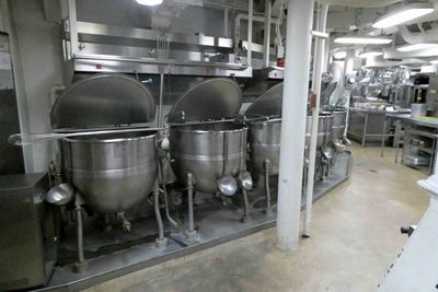 Kitchen on the USS Missouri