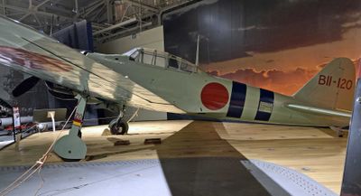 Japanese Zero at Pearl Harbor Aviation Museum
