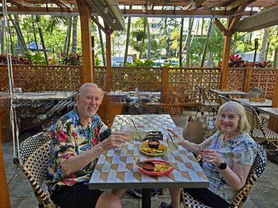 Anniversary margaritas at Aloha Amigo Mexican Cantina in Waikiki, Hawaii