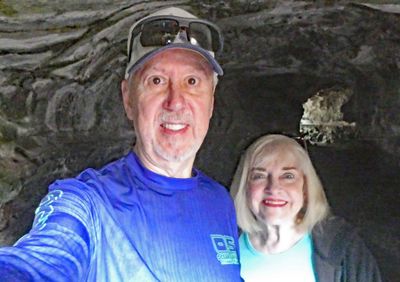 Inside Lava Tube on Kona