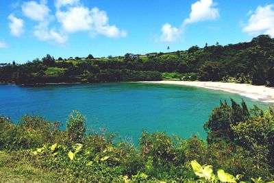 Kauapea Beach on Kauai, Hawaii