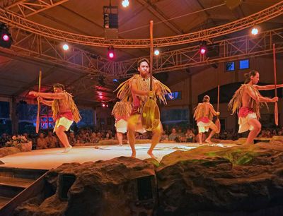 Hawaiian history at the Luau on Kauai