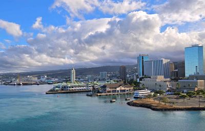 Docked back in Oahu, Hawaii