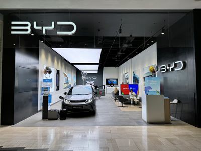 BYD Dolphin at BYD West London