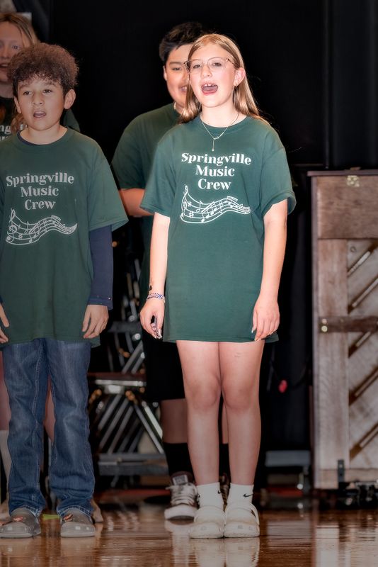 She is in the choir also and was chosen for all city.