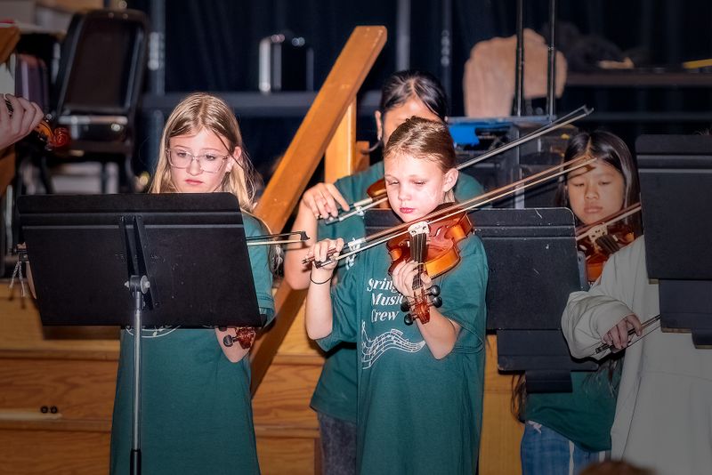 Concert is underway.