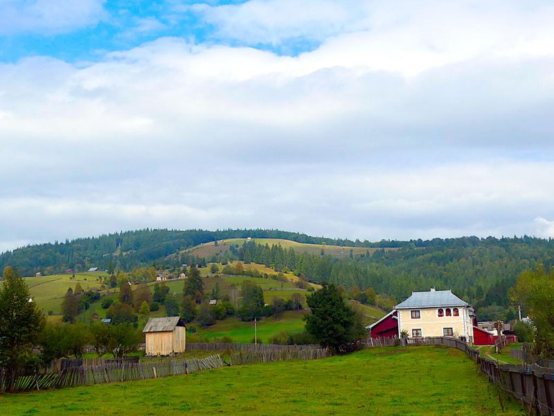 On the way from Maramureș to Bucovina