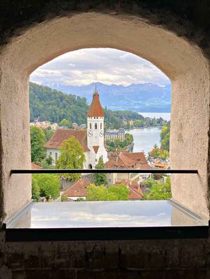 Thun, view from the Castle