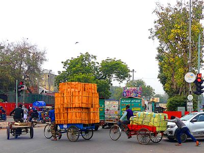 Agra street scene