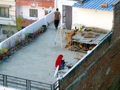 Jaipur, view from hotel