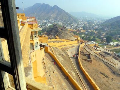 View from Amber Fort