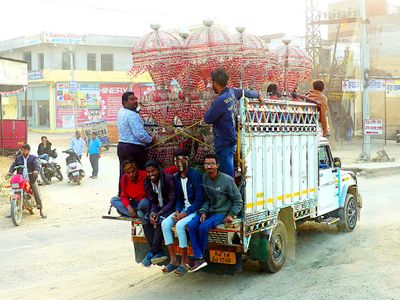 On the road from Agra to Jaipur