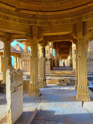 Bada Bagh Cenotaphs