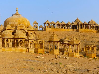 Bada Bagh Cenotaphs