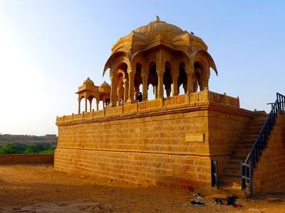Bada Bagh Cenotaphs
