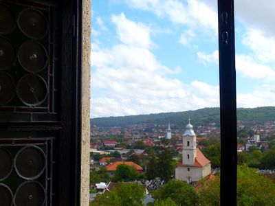 View from Corvin Castle