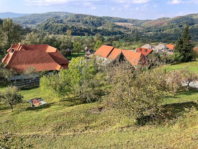View from Bârsana Monastery