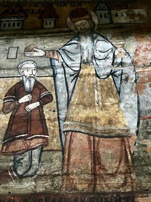 Wall Paintings of Hill Church in Ieud