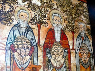 Wall Paintings of Hill Church in Ieud