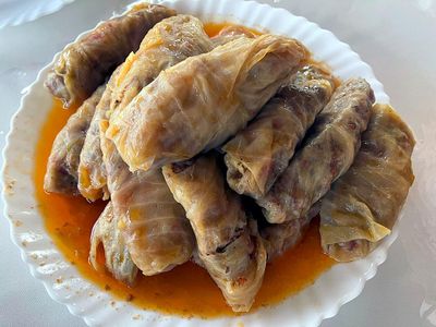 Sarmale (Traditional Romanian Cabbage Rolls)