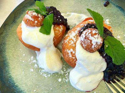 Papanasi (Romanian Doughnuts)