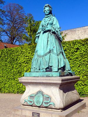 Monument of Danish Queen Caroline Amalie in King’s Garden