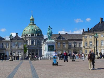 The Marble Church and Amalienborg Square