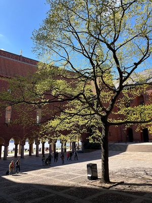 Inner courtyard of Stockholm City Hall