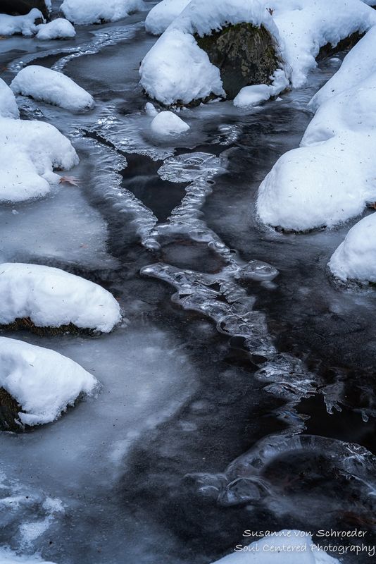 Creeks freezing up 1