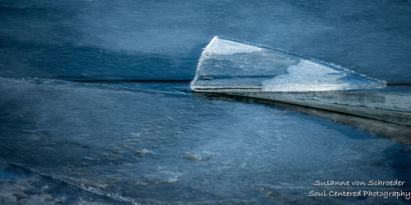 Lake Superior ice, simplicity