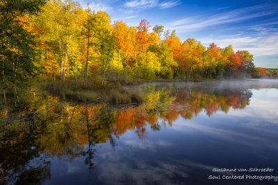 Fall colors at Perch Lake 1