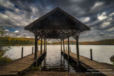 Boat House at Mic Mac lake, Tettegouche State park