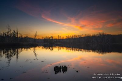 Late fall, sunset colors 2