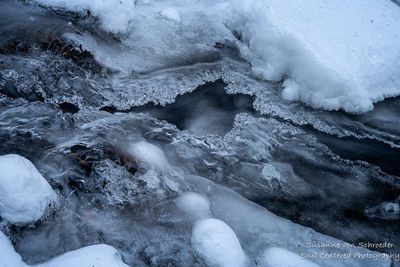 Creeks freezing up 2