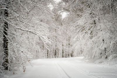 Driving through the Blue Hills, Ice & snowstorm 1