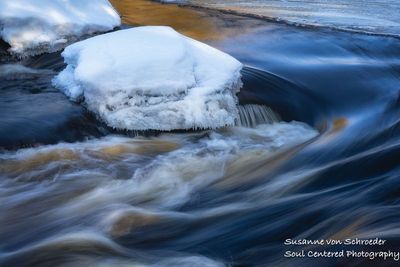 Flambeau River, early spring, close up 1